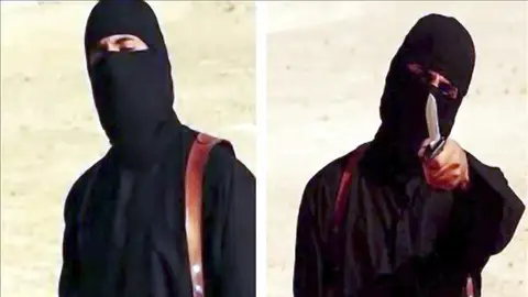 Imagen de archivo del "Yihadista John" Imagen de archivo del "Yihadista John"