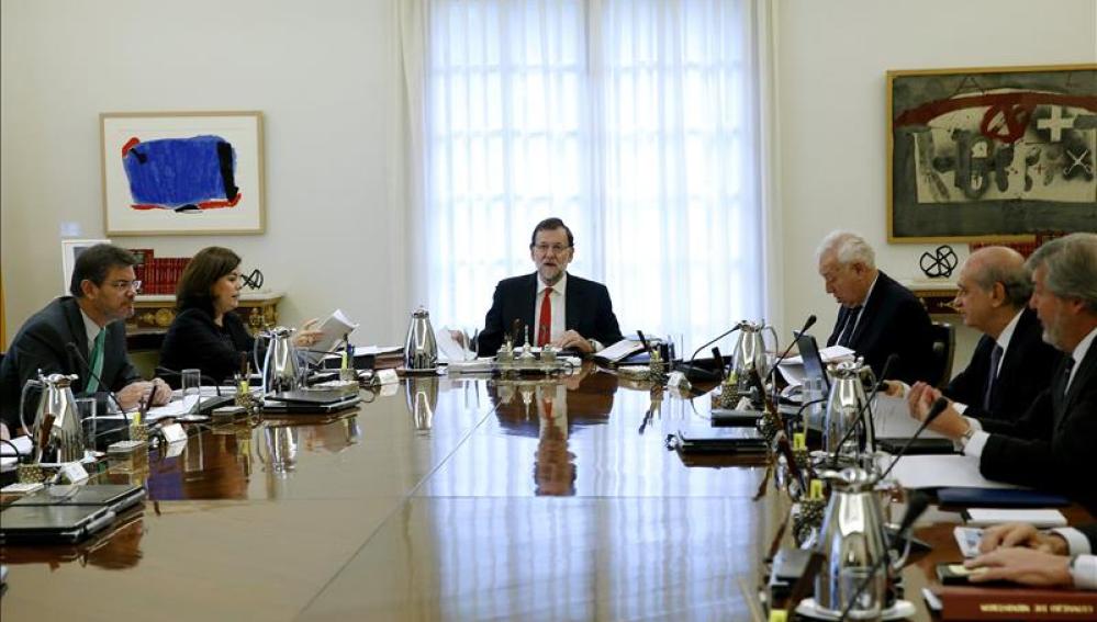 Imagen de la reunión del Consejo de Ministros
