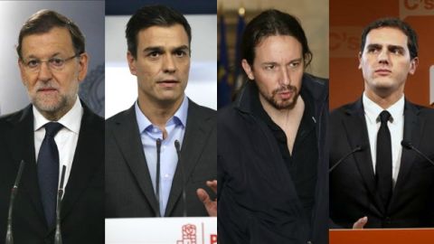 Los l&iacute;deres pol&iacute;ticos cancelan los actos de precampa&ntilde;a