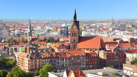 Imagen de la ciudad alemana de Hannover. Imagen de la ciudad alemana de Hannover.
