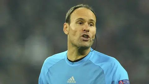 Mateu Lahoz, durante un encuentro Mateu Lahoz, durante un encuentro