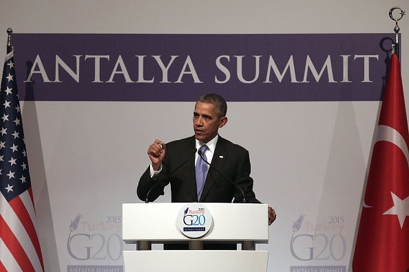 Barack Obama: "Cerrar la puerta a los refugiados sería una traición a nuestros valores" Barack Obama: "Cerrar la puerta a los refugiados sería una traición a nuestros valores"