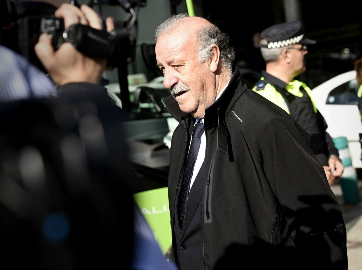 Vicente del Bosque: "Estábamos deseando jugar el partido" Vicente del Bosque: "Estábamos deseando jugar el partido"