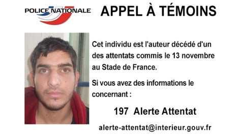 Uno de los suicidas en el estadio de Par&iacute;s