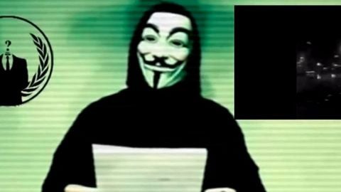 Frame de un v&iacute;deo de Anonymus