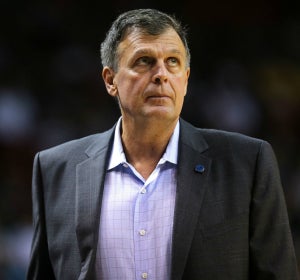 Kevin McHale, durante un encuentro con los Houston Rockets Kevin McHale, durante un encuentro con los Houston Rockets