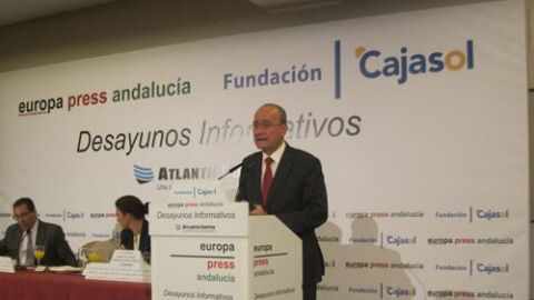 Francisco de la Torre, en un desayuno informativo