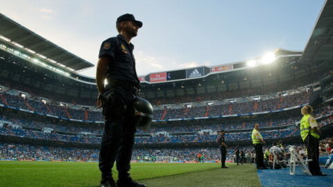 Polic&iacute;a Santiago Bernab&eacute;u