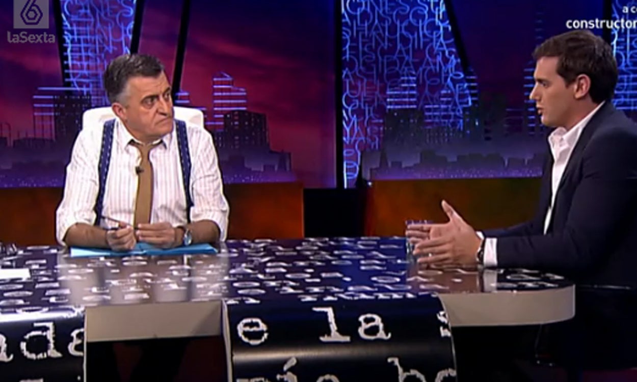 La tele con Monegal: El rifirrafe entre Wyoming y Albert Rivera La tele con Monegal: El rifirrafe entre Wyoming y Albert Rivera