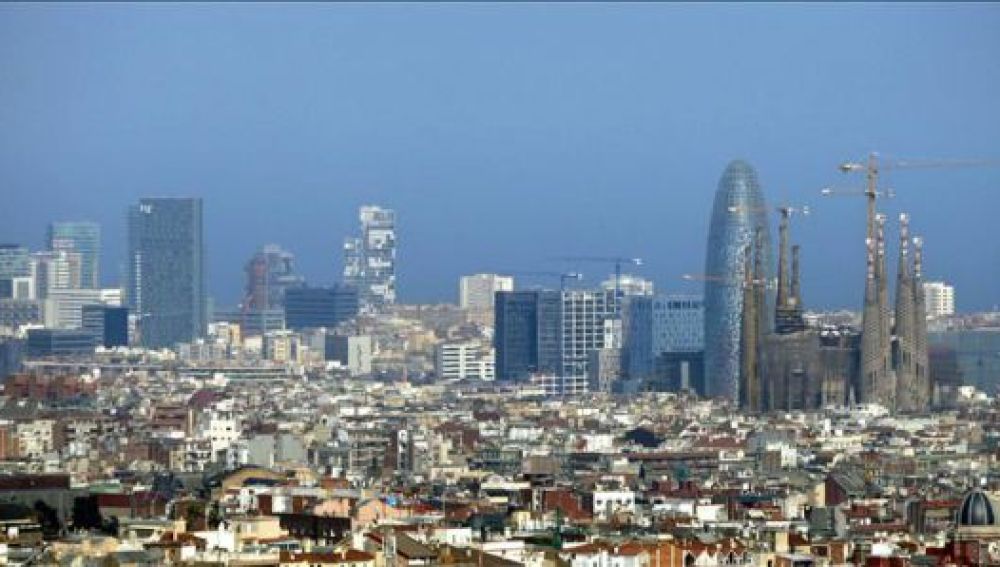 Vista general de la ciudad de Barcelona