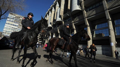 Seguridad Santiago Bernab&eacute;u