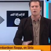 Un periodista confunde un logo en TVE