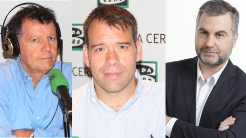 Alfonso Rojo, Rub&eacute;n Am&oacute;n, Carlos Alsina