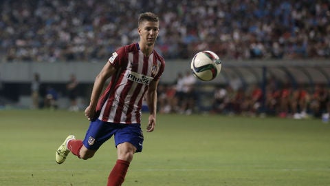 Luciano Vietto, en un partido con el Atl&eacute;tico de Madrid