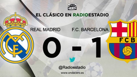 Real Madrid 0-1 Barcelona