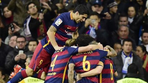 El F. C. Barcelona conquista el Santiago Bernab&eacute;u.