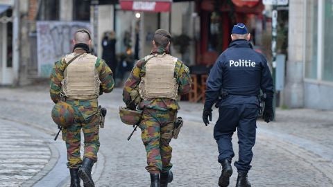 Polic&iacute;a belga