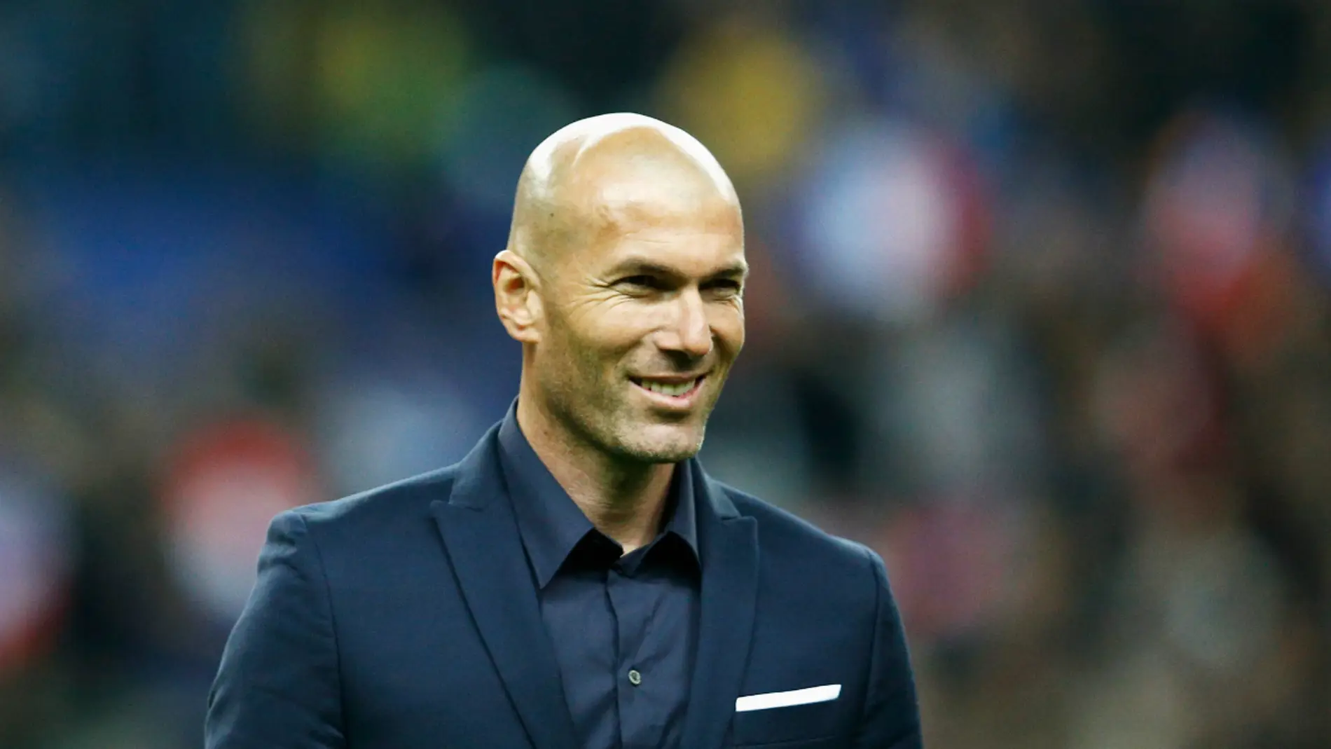 Zidane sonríe