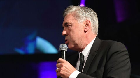 Ancelotti, en un acto en Londres