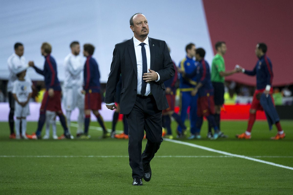 Rafa Benítez afronta una semana clave tras la debacle del Clásico Rafa Benítez afronta una semana clave tras la debacle del Clásico