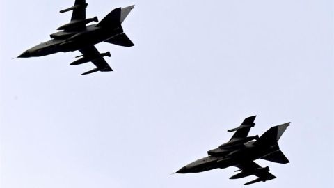 Aviones Tornado del escuadr&oacute;n de reconocimiento 51 del ej&eacute;rcito alem&aacute;n