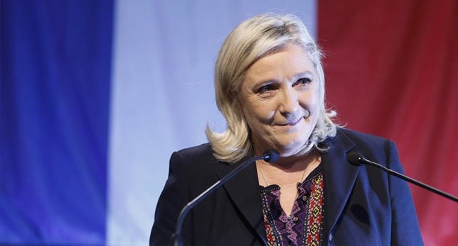 Le Pen denuncia la "incompetencia" del Gobierno tras el atentado en Normandía Le Pen denuncia la "incompetencia" del Gobierno tras el atentado en Normandía