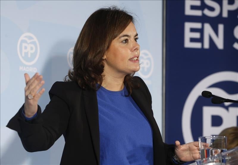 Santamaría avisa contra "un tripartito de perdedores" encabezado por Sánchez o Rivera Santamaría avisa contra "un tripartito de perdedores" encabezado por Sánchez o Rivera