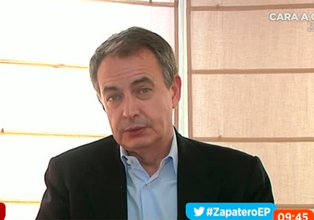 Zapatero, sobre Rajoy: "Suele ser escurridizo y no es un rival fácil" Zapatero, sobre Rajoy: "Suele ser escurridizo y no es un rival fácil"