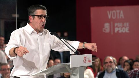 El secretario de Acci&oacute;n Pol&iacute;tica del PSOE, Patxi L&oacute;pez 