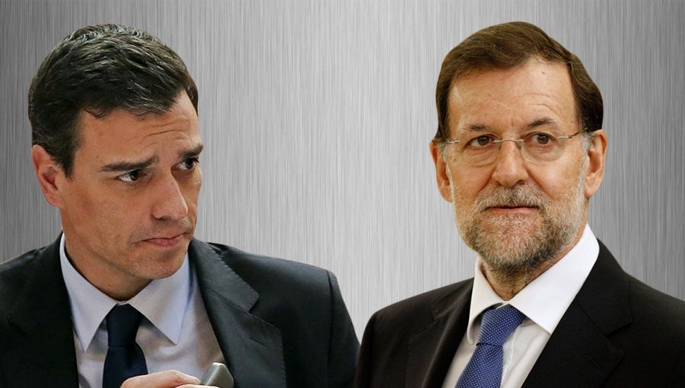 Debate cara a cara entre Pedro Sánchez y Mariano Rajoy
