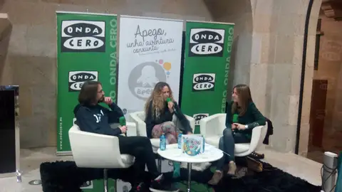 Lydia Botana - Artista musical Lydia Botana participa en una entrevista en Onda Cero Pontevedra
