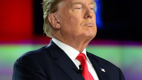 El aspirante republicano, Donald Trump.