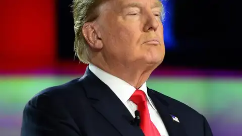 El aspirante republicano, Donald Trump. El aspirante republicano, Donald Trump.