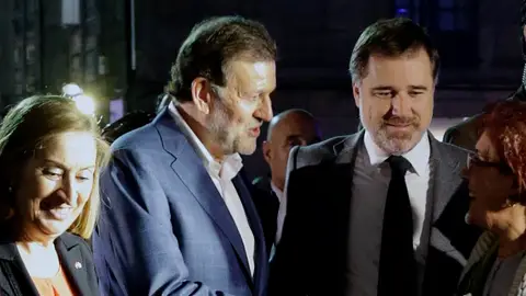 Mariano Rajoy tras la agresión sufrida en Pontevedra Mariano Rajoy tras la agresión sufrida en Pontevedra
