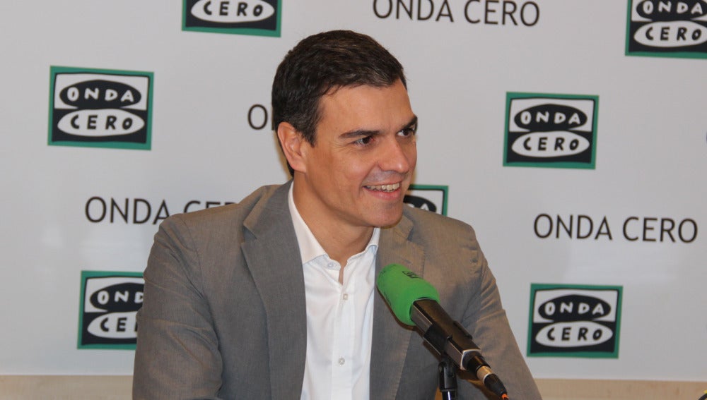 Pedro Sánchez en Onda Cero