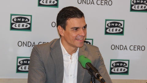 Entrevista del candidato socialista a la presidencia del Gobierno, Pedro S&aacute;nchez, en Onda Cero