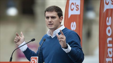 El presidente de Ciudadanos, Albert Rivera