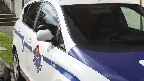 Imagen de archivo de un coche de la Ertzaintza. Imagen de archivo de un coche de la Ertzaintza.