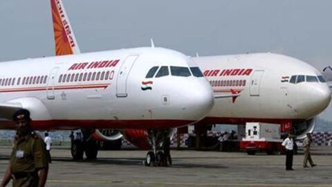 Varios aviones de la compa&ntilde;&iacute;a air India