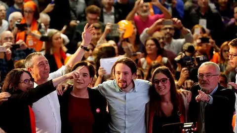 Pablo Iglesias en el cierre de campaña en Valencia Pablo Iglesias en el cierre de campaña en Valencia