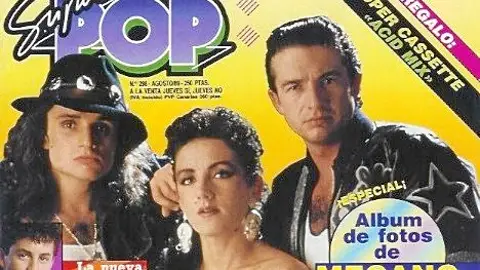 Portada de 'Súper Pop' de los años 80 Portada de 'Súper Pop' de los años 80