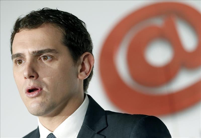 Rivera comparte con el Rey "la necesidad de diálogo y de reformas democráticas" Rivera comparte con el Rey "la necesidad de diálogo y de reformas democráticas"