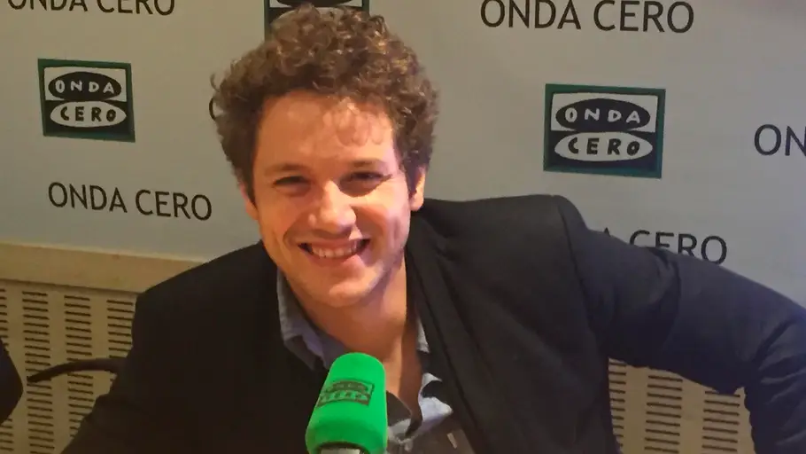 Daniel Diges en Onda Cero El cantante Daniel Diges en los estudios de Más de uno