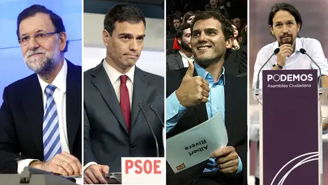 PP, PSOE, Ciudadanos y Podemos PP, PSOE, Ciudadanos y Podemos