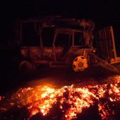 Más de un centenar de incendios siguen activos en Asturias