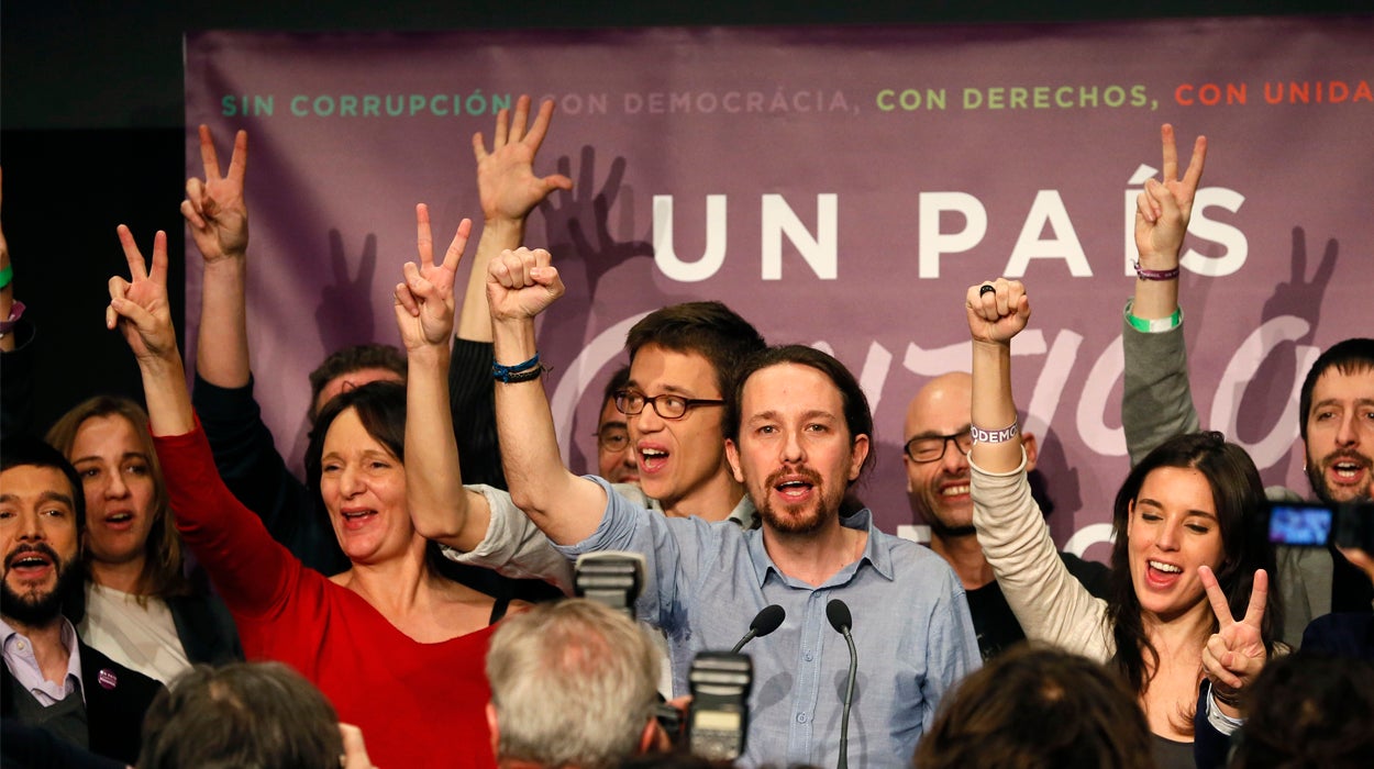 Pablo Iglesias: "Se acabó el sistema del turno en España" Pablo Iglesias: "Se acabó el sistema del turno en España"