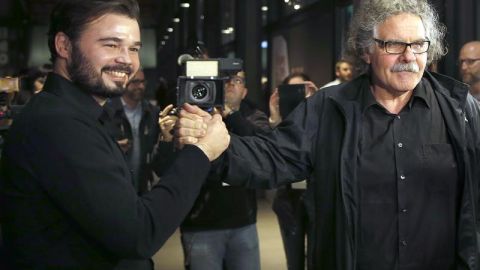 Los l&iacute;deres de Esquerra Republicana de Catalu&ntilde;a 