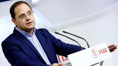 El secretario de Organizaci&oacute;n del PSOE, C&eacute;sar Luena