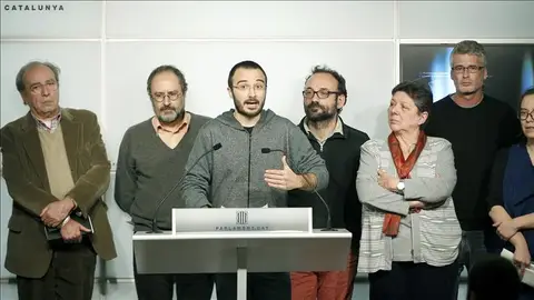 El diputado de la CUP, Albert Botran El diputado de la CUP, Albert Botran