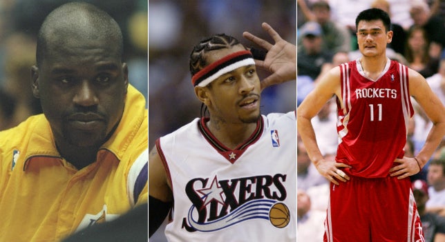Shaquille O'Neal, Allen Iverson y Yao Ming, candidatos al Salón de la Fama Shaquille O'Neal, Allen Iverson y Yao Ming, candidatos al Salón de la Fama